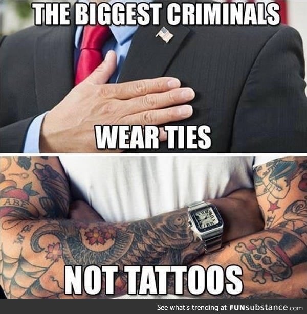 The biggest criminals