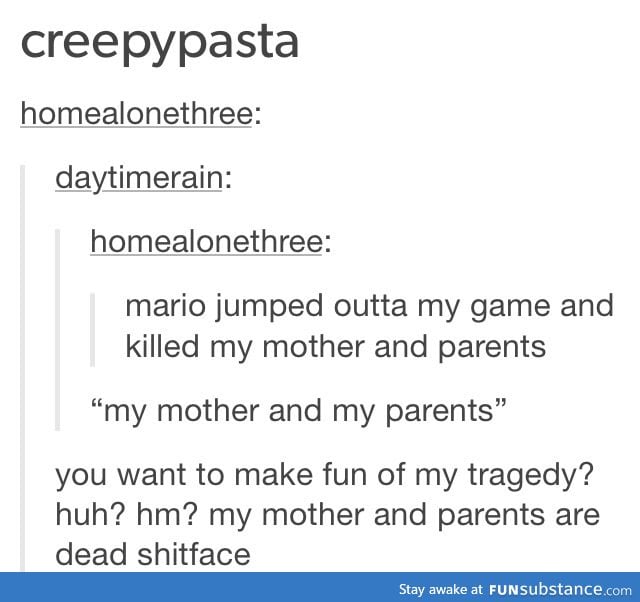 Creepy pasta