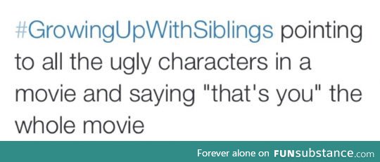 Growing up with siblings