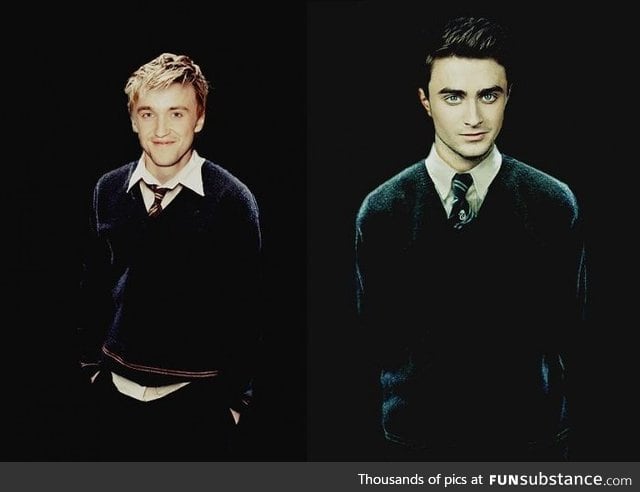 Gryffindor Malfoy and Slytherin Harry