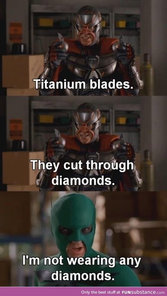 Titanium blades