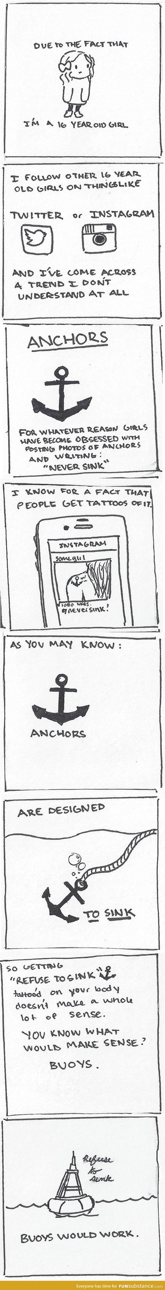 The truth about anchor tattoos