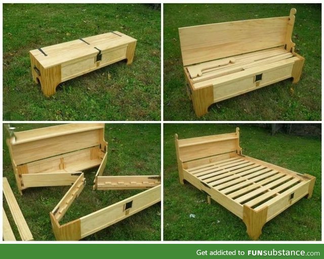 Oh I need this bench bed transformer