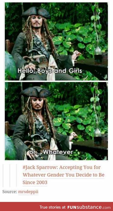CAPTAIN Jack Sparrow