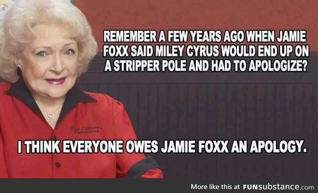 jaime foxx predivted the future