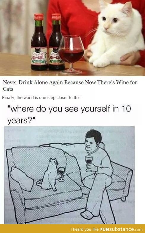 Never drink alone again!