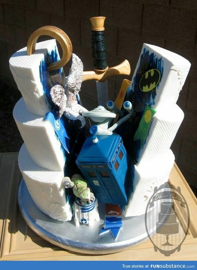 Now this is a wedding cake