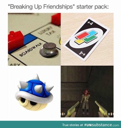 Breaking up friendships