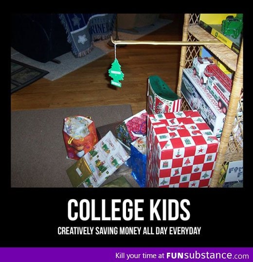 Christmas in College