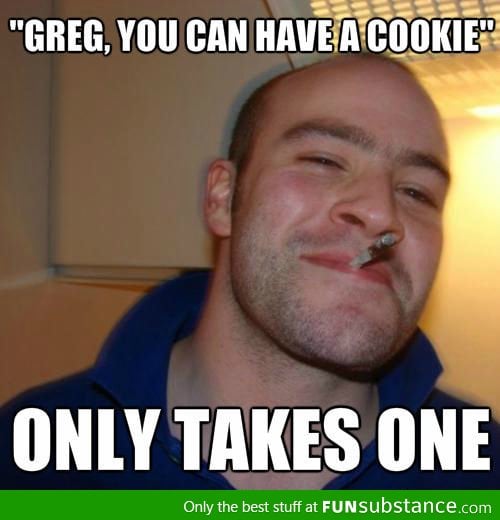 When offering a cookie