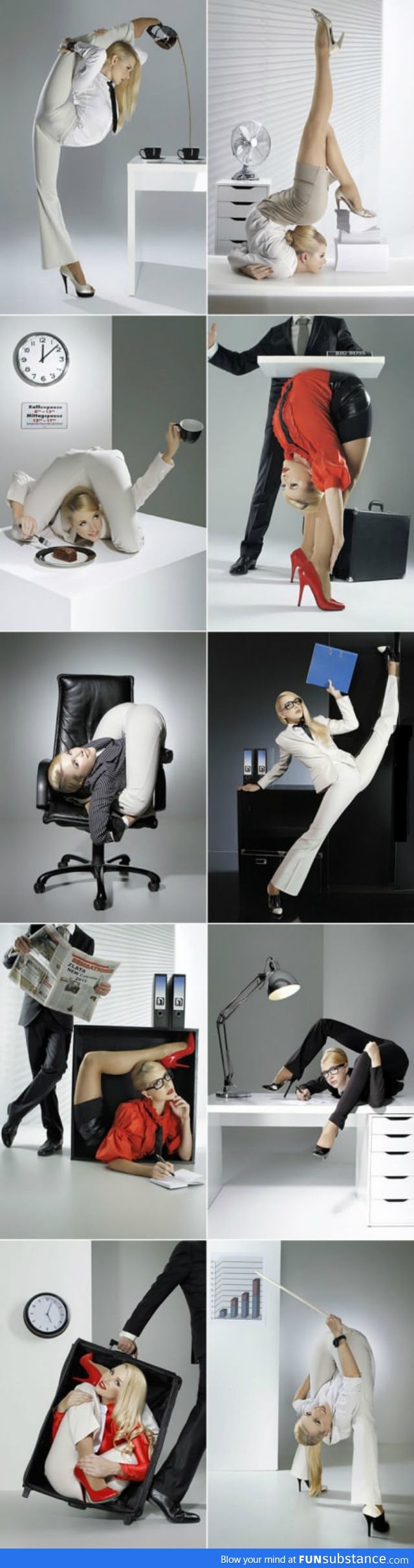 If You Have A Contortionist Co-Worker At Office
