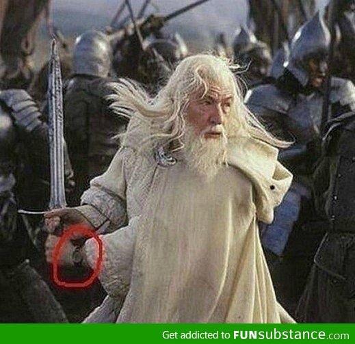 The Lord of the Rings: "A wizard is never late"