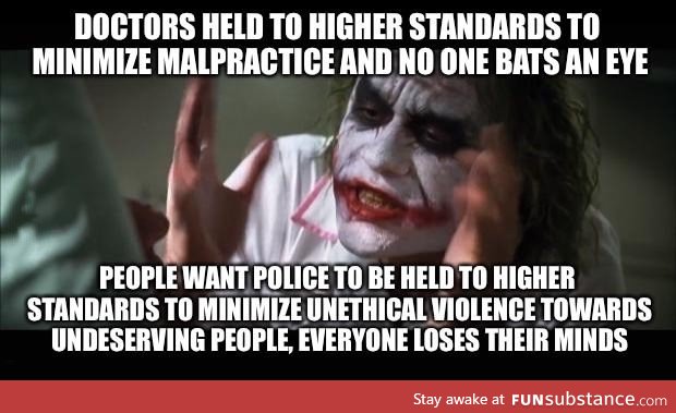Doctors vs. Police accountability