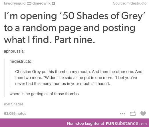 50 shades of nay