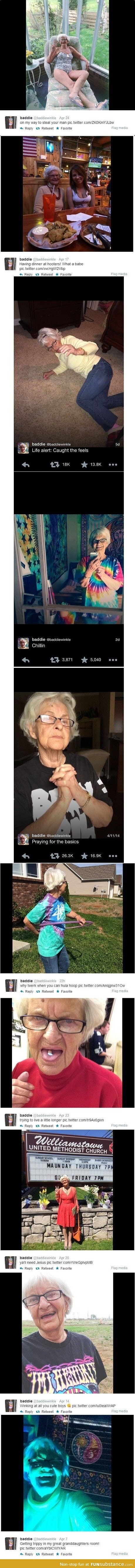This grandma is cooler than me.
