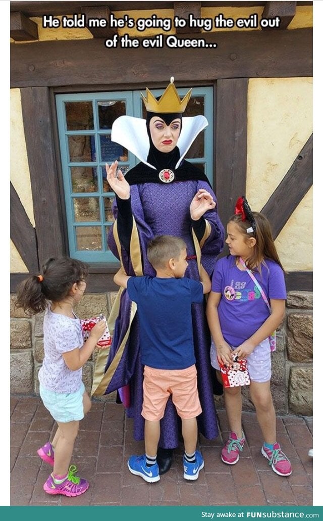 The Evil Queen isn't having any of your shit today.