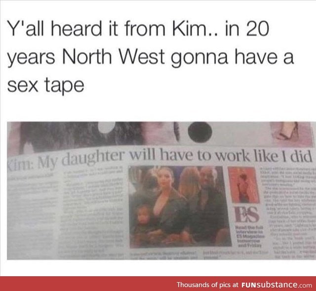 Mama Kim planning for North West's future sex tape