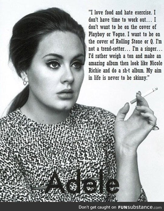 Because That's How Adele Rolls