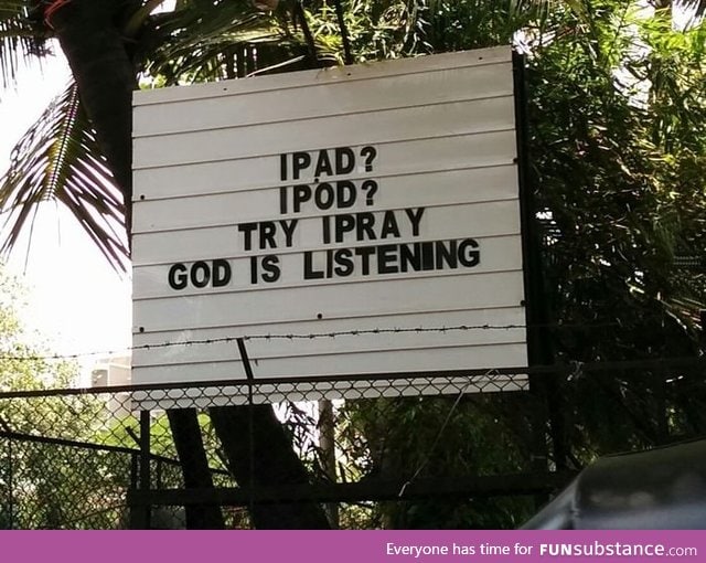 iPad? iPod? Try iPray
