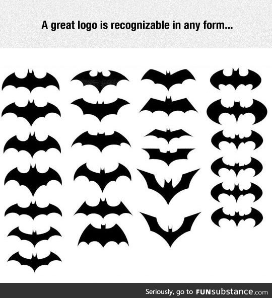 A great logo is recognizable in any form