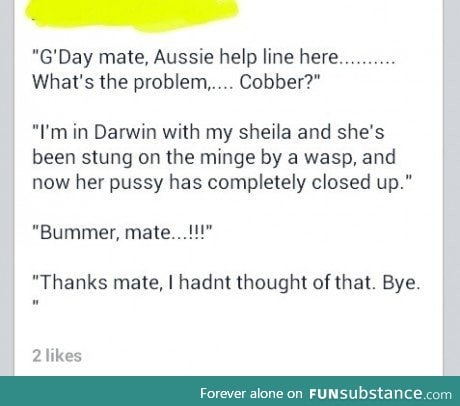 Aussie helpdesk