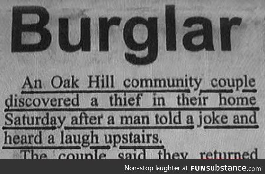 Burglary fail
