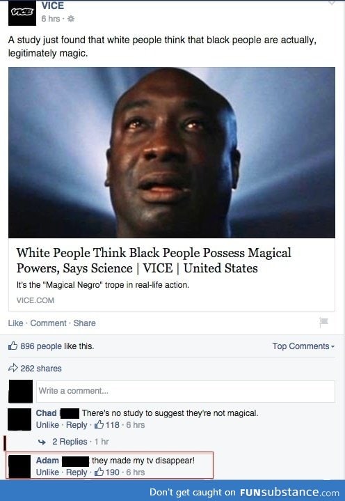Black magic powers