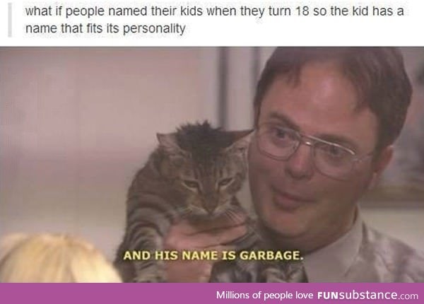 Naming Kids at Age 18
