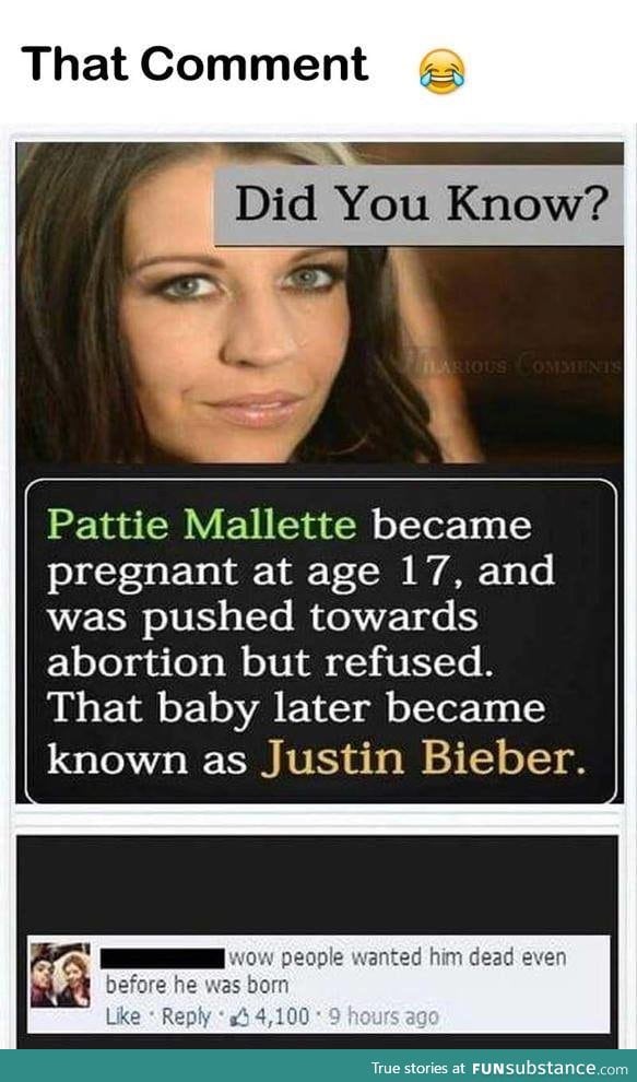 Did you know this about Bieber ?