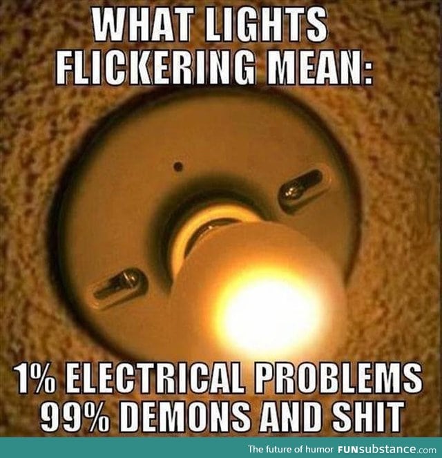 Why do bulbs flicker?