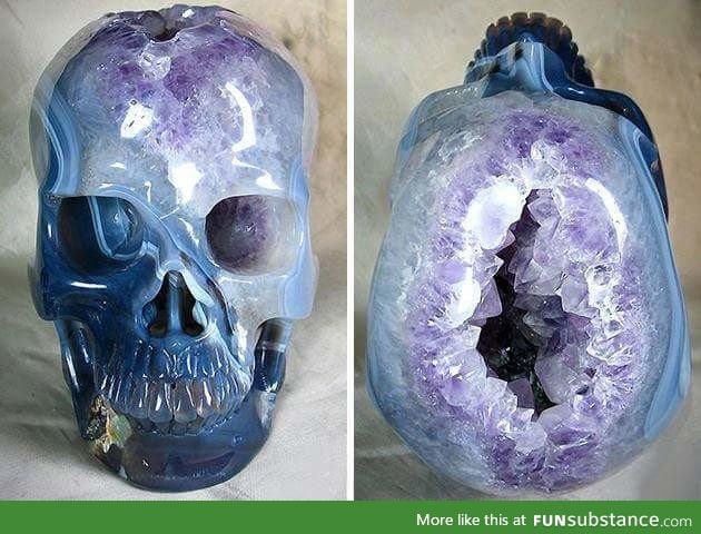 Carved from Amethyst
