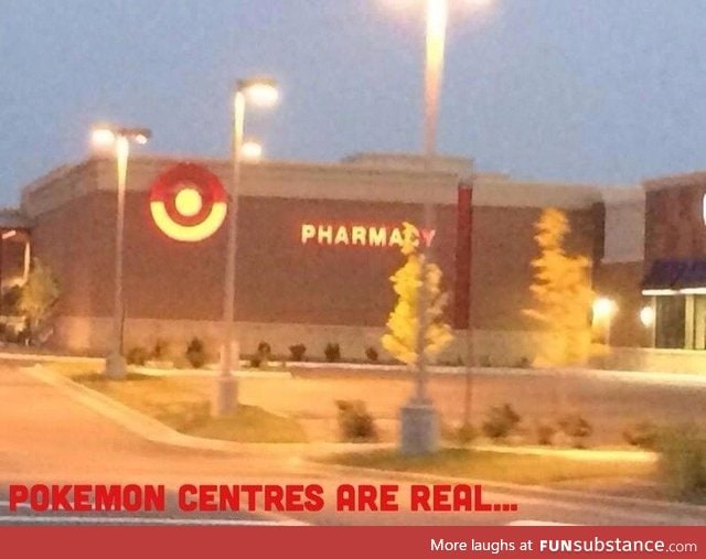 Pokemon Centres are REAL