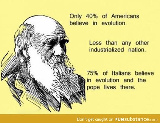 America and evolution