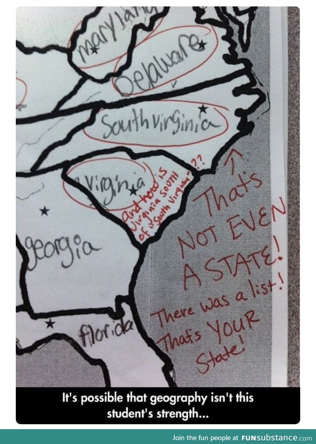 I'm from South Virginia.