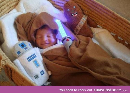 The Force Is Strong With This Little Guy's Dreams
