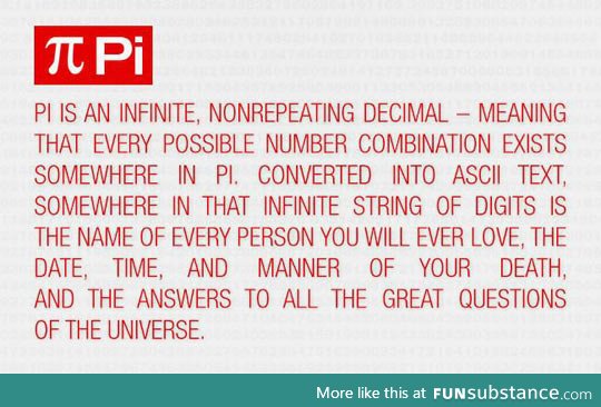 Pi is more than you think