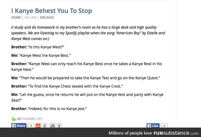 Kanye West is just a joke now