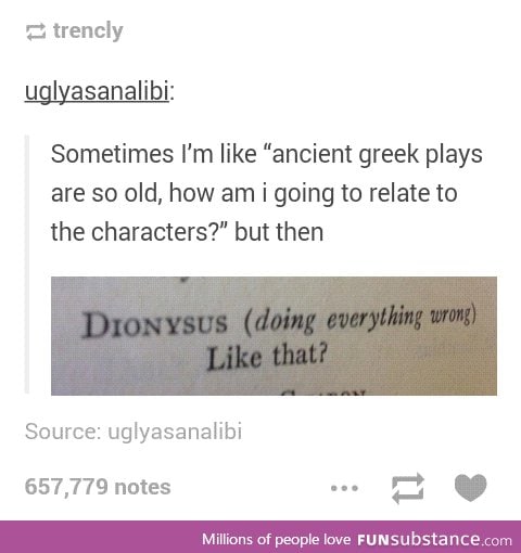 Dammit Dionysus