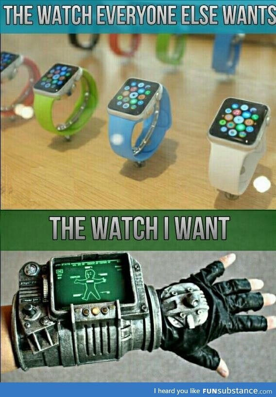 The watch I want