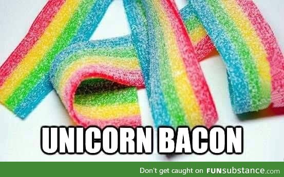 Unicorn bacon