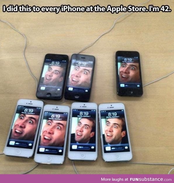 Gonna do this on my next trip to the Apple store