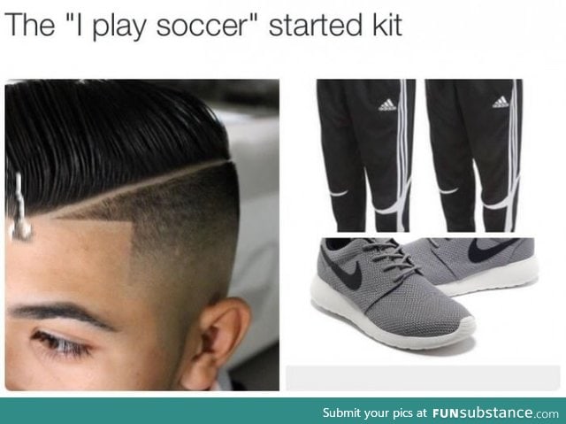 "I play soccer"