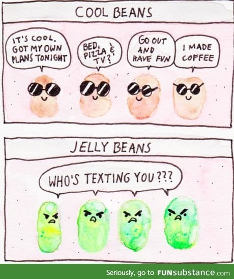 I'm a cool bean
