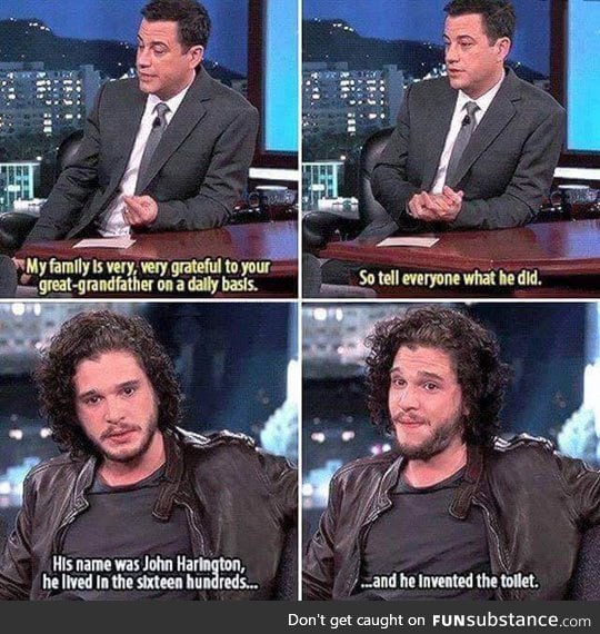 He knows nothing, but his family knows something
