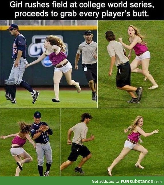 I wonder what would happen to a guy grabbing women's butts