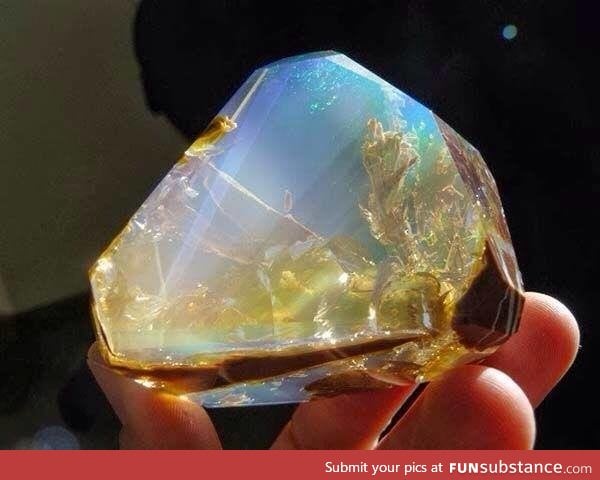 Underwater Scene in an Opal