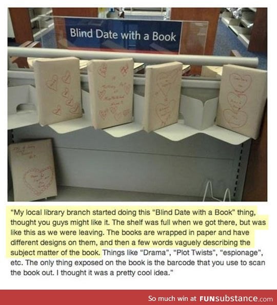 Blind date with a book
