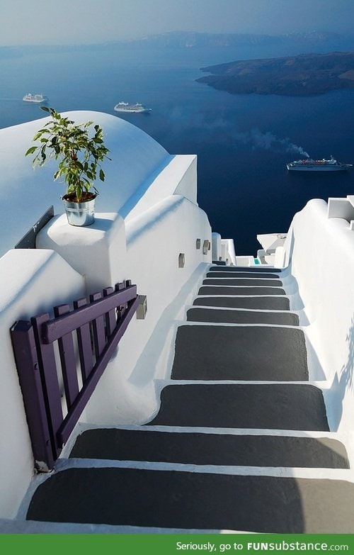 Santorini,our beautiful island here in Greece