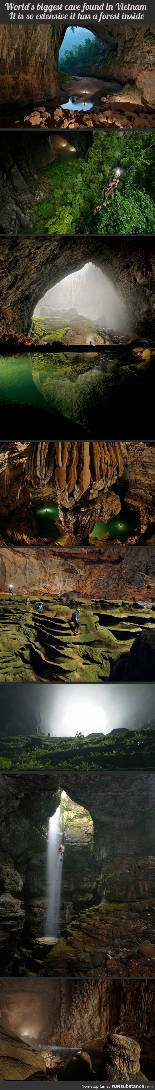 The largest cave in the world in pictures