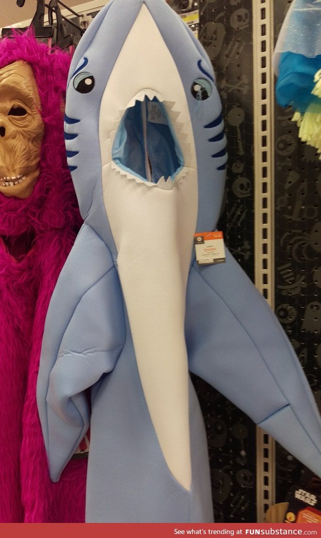 So apparently they now sell Left Shark costumes